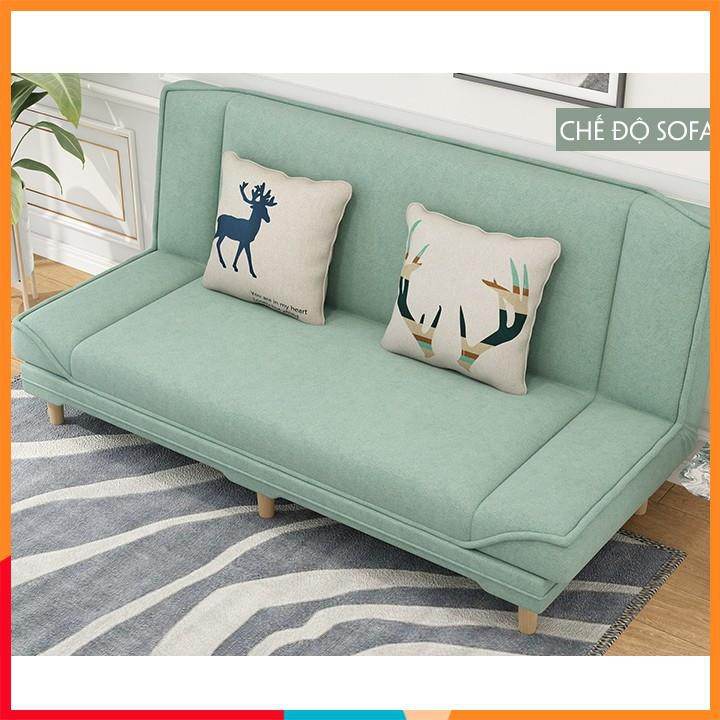 Giường ngủ Gấp Gọn Thành Ghế sofa - tặng kèm gối (KT:180 x 100cm)