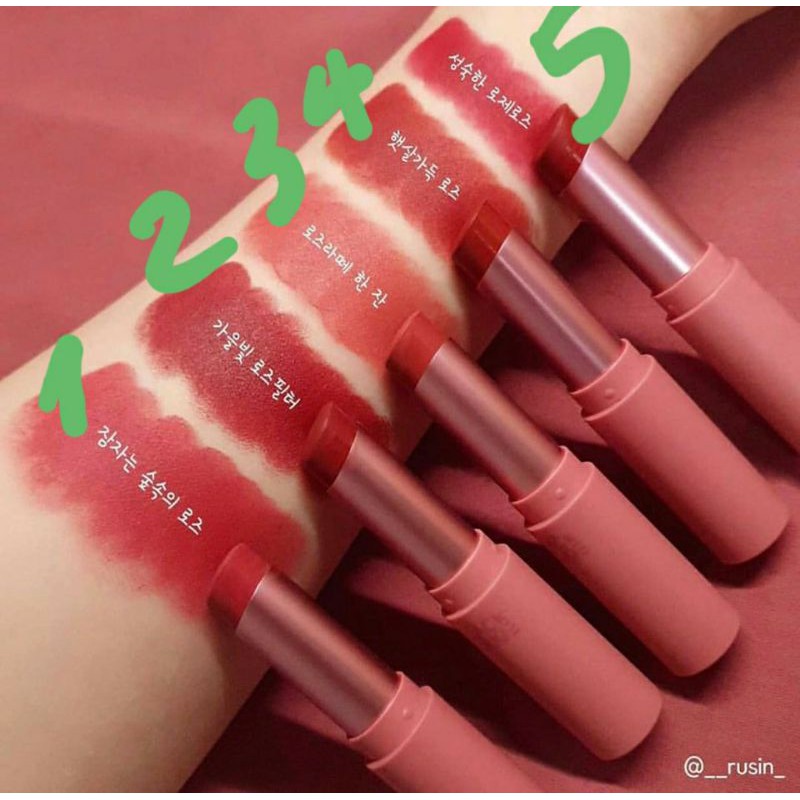 SON LỲ BLACK ROUGE HÀN QUỐC