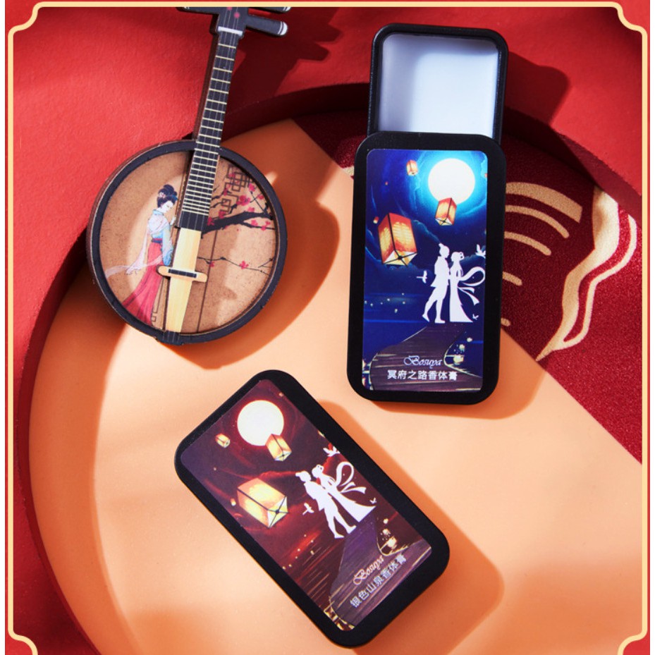 Nước Hoa Nam & Nữ Dạng Sáp BOSUNA Cổ Trang Mini Bỏ Túi Tiện Lợi | BigBuy360 - bigbuy360.vn