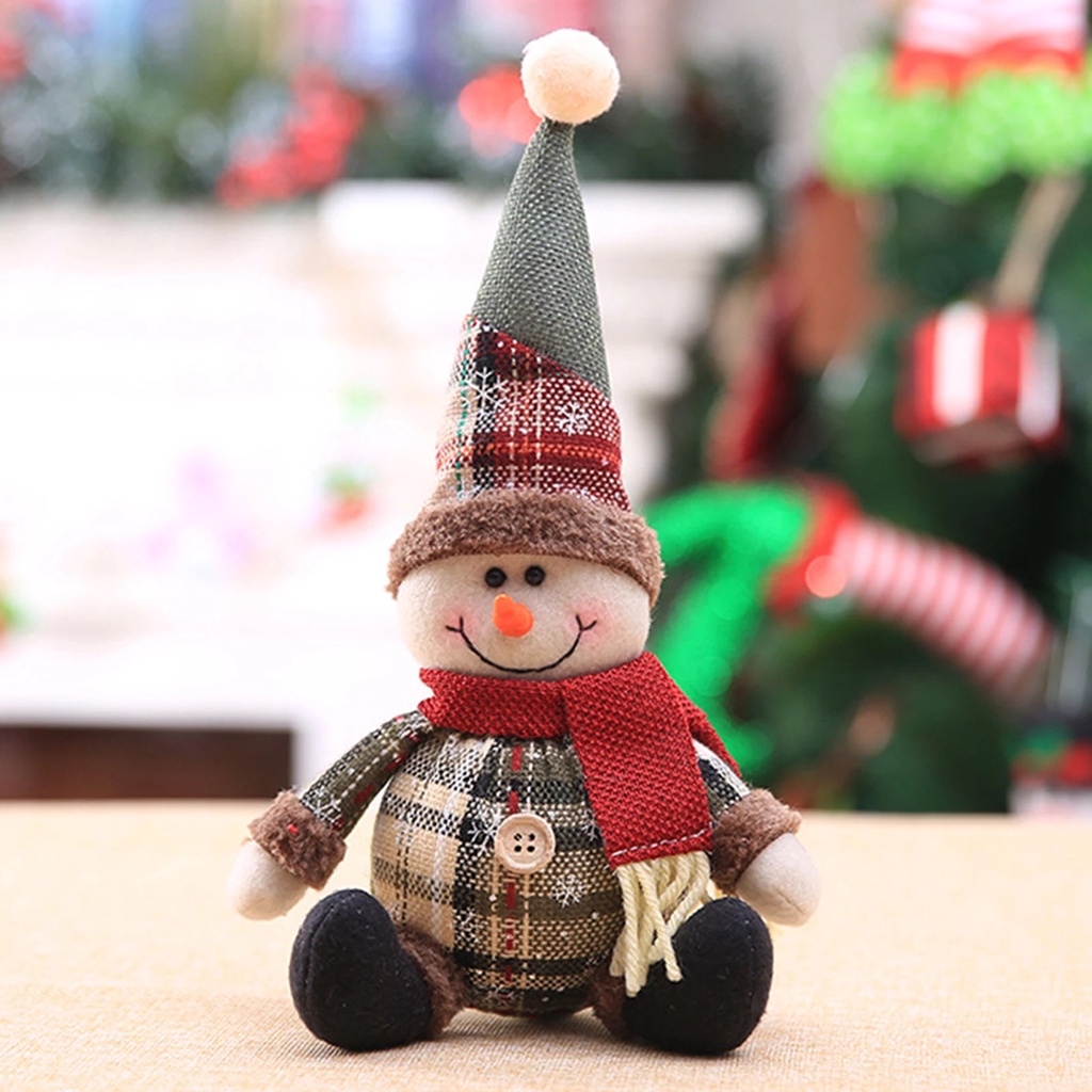 Búp Bê Treo Trang Trí Cây Thông Giáng Sinh Hình Tuần Lộc / Ông Già Noel