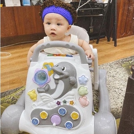 Xe tập đi cho bé Chilux Walk G, xe tập đi đa năng gấp gọn dễ dàng, bảo hành 2 năm