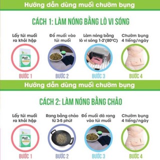 Muối chườm bụng bảo nhiên