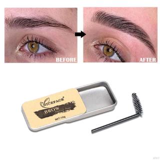 Cọ chải tạo kiểu lông mày lông mi dài chống thấm nước kèm hộp thiếc NICEFACE