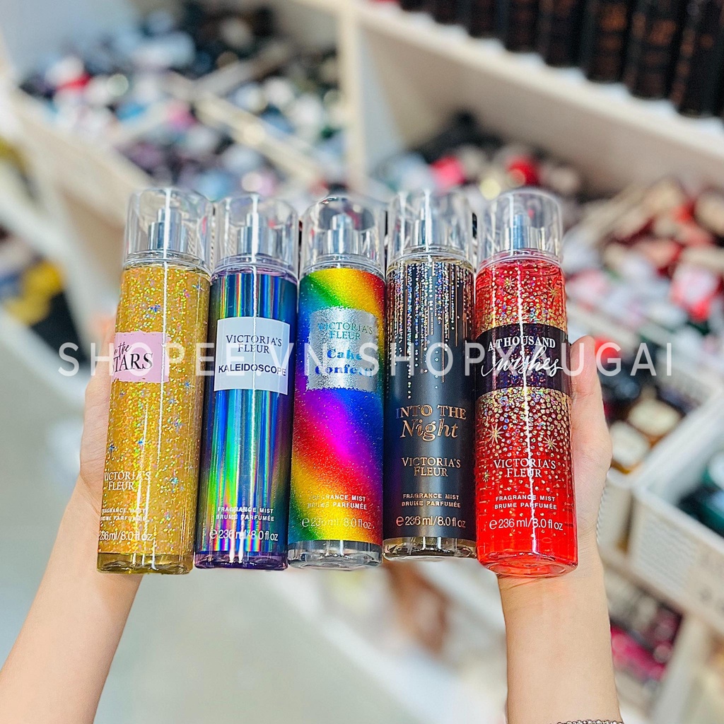 Xịt Thơm Nước Hoa Body Mist Victoria's Fleur Nội Địa Trung 236ml