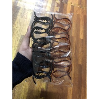 Kẹp tóc/ Cặp càng cua 3 răng 5 răng loại chặt