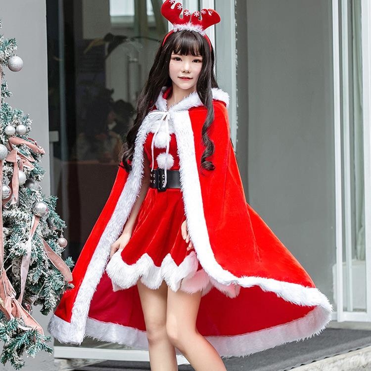 Ông già Noel trang phục Giáng sinh trẻ em biểu diễn người lớn nam trung tâm mua sắm bar hoạt động ăn mặc quần áo phụ nữ