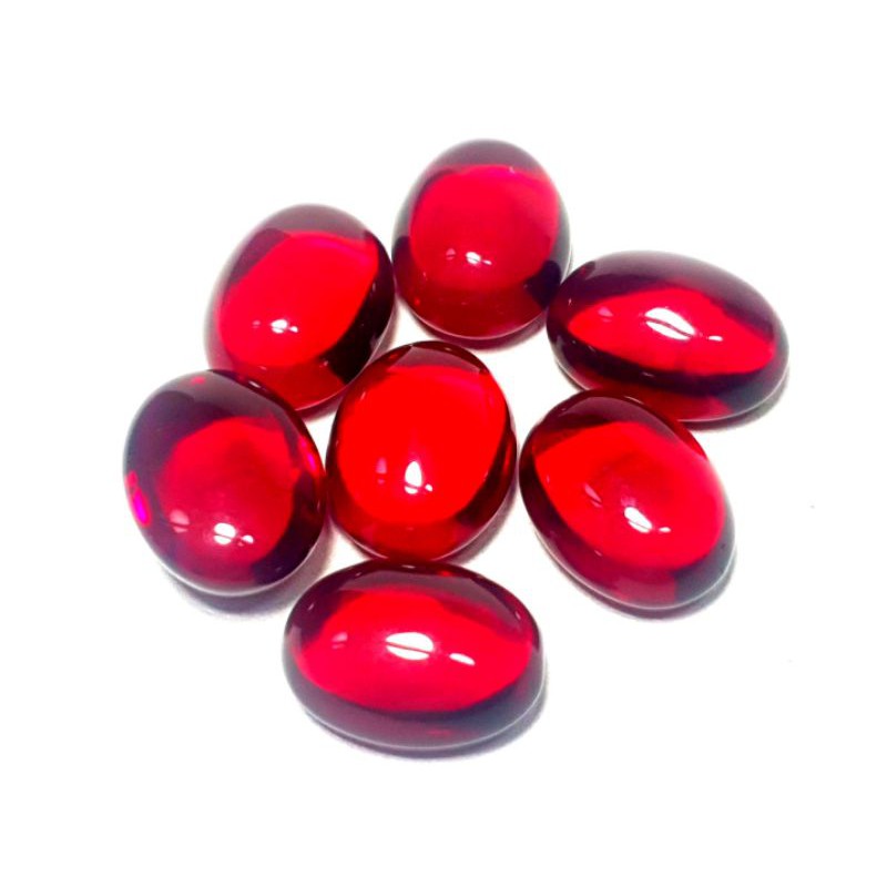 Đá Ruby Siam Màu Đỏ 20mm