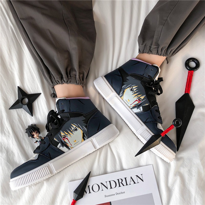 [Mã FAGREEN245 giảm 10% tối đa 30K đơn 99K] Giày thể thao bóng rổ jordan Air Force 1 họa tiết ninja naruto Size 35-44 | BigBuy360 - bigbuy360.vn