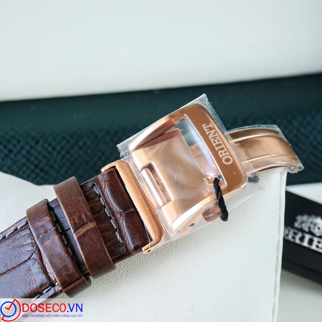 Đồng Hồ Nam Cơ Automatic Chính Hãng ORIENT SUN AND MOON GEN 3 2021 RA-AK0009T10B Dây Da Cao Cấp Kính Sapphire