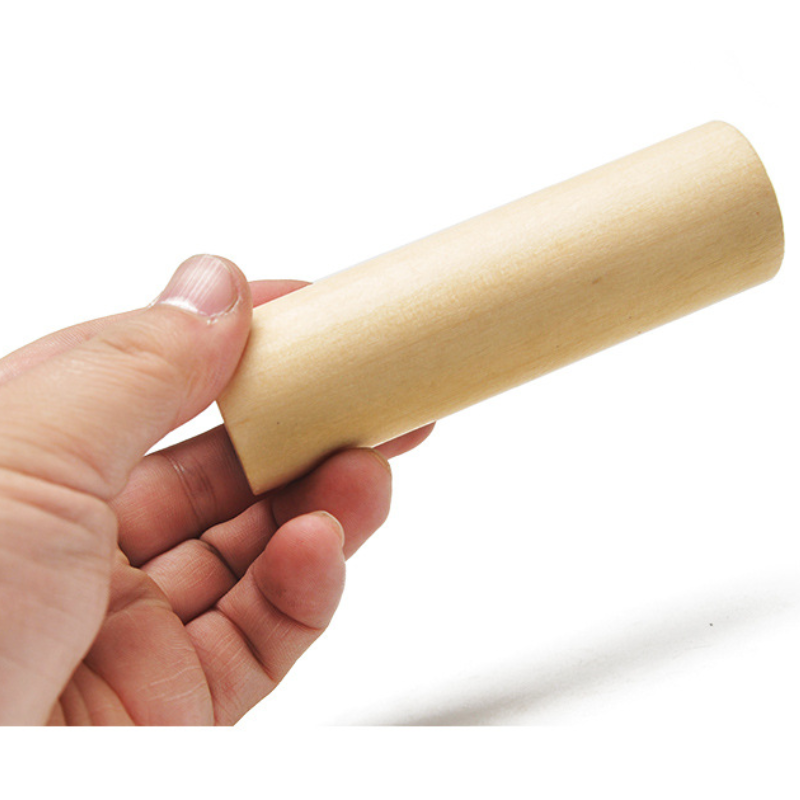 Móc Treo Đồ Gắn Tường Hình Trụ Bằng Gỗ