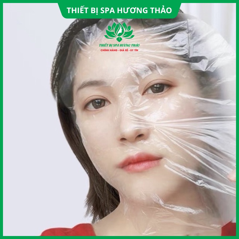 Mặt Nạ Ni Lông Ủ Trắng Da, Mặt Nạ Nilon Ủ Tê, Mặt Nạ Ủ Chuyên Dùng Trong Spa, TMV