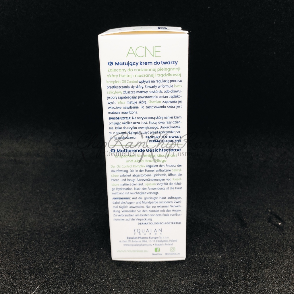 Kem mụn Novaclear+ Acne cream 40ml