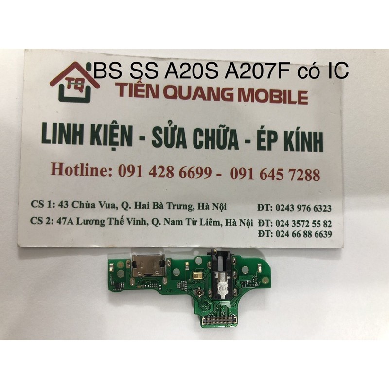 Bo sạc Samsung A20S A207F M12 có iC