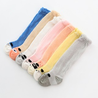 Vớ dài cotton hoạ tiết hoạt hình dành cho bé