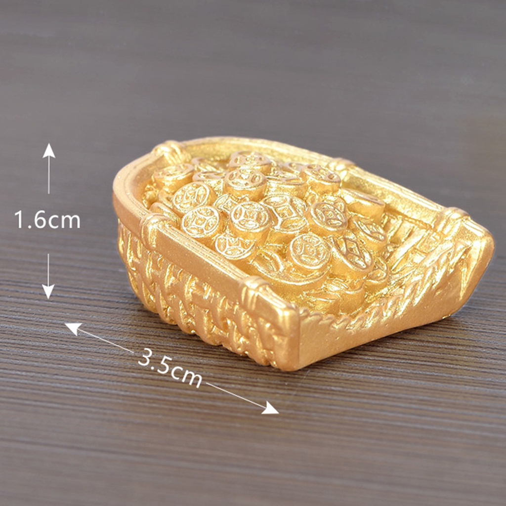 Phụ Kiện Trang Trí Nhà Cửa Bằng Nhựa Giả Vàng Đồng