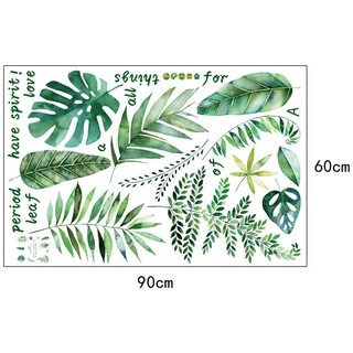 Decal dán tường Lá Cây
