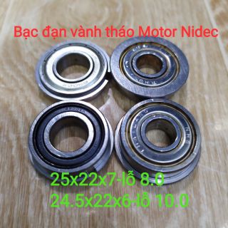 Bạc đạn Vành và Trơn tháo Motor Nidec Japan