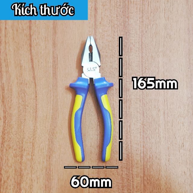 Kiềm điện, Kiềm mỏ dẹp đa năng LS+® Đạt chuẩn Châu Âu 6&quot; 150mm