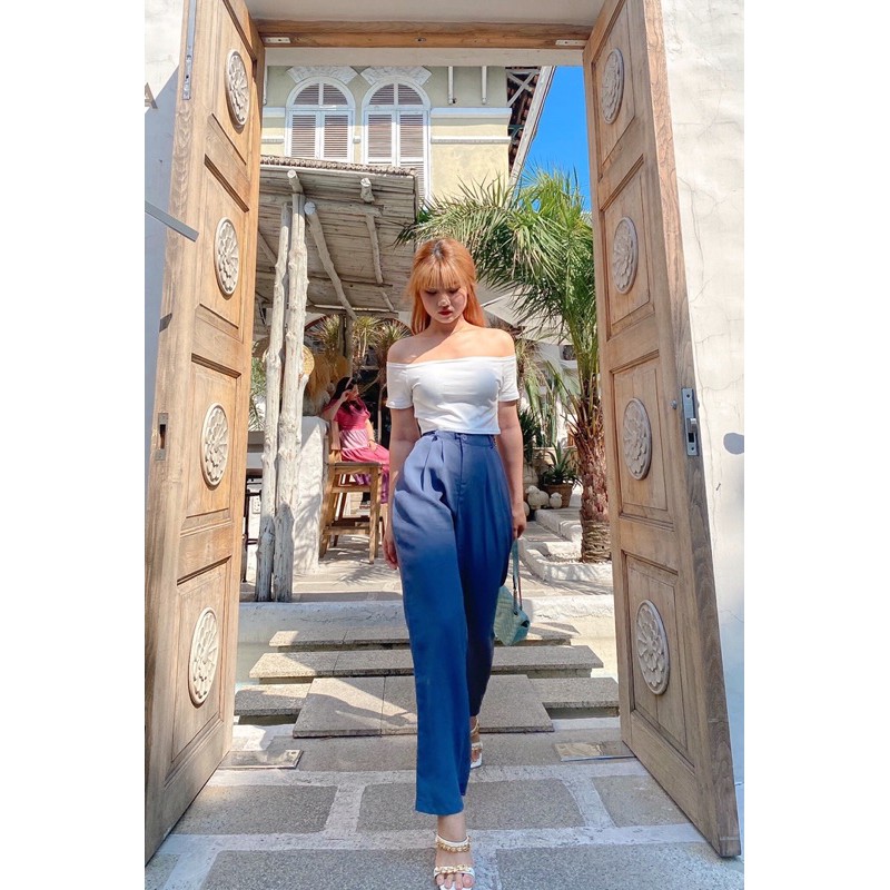 Quần suông Hàn Quốc form dài 4 màu | BigBuy360 - bigbuy360.vn