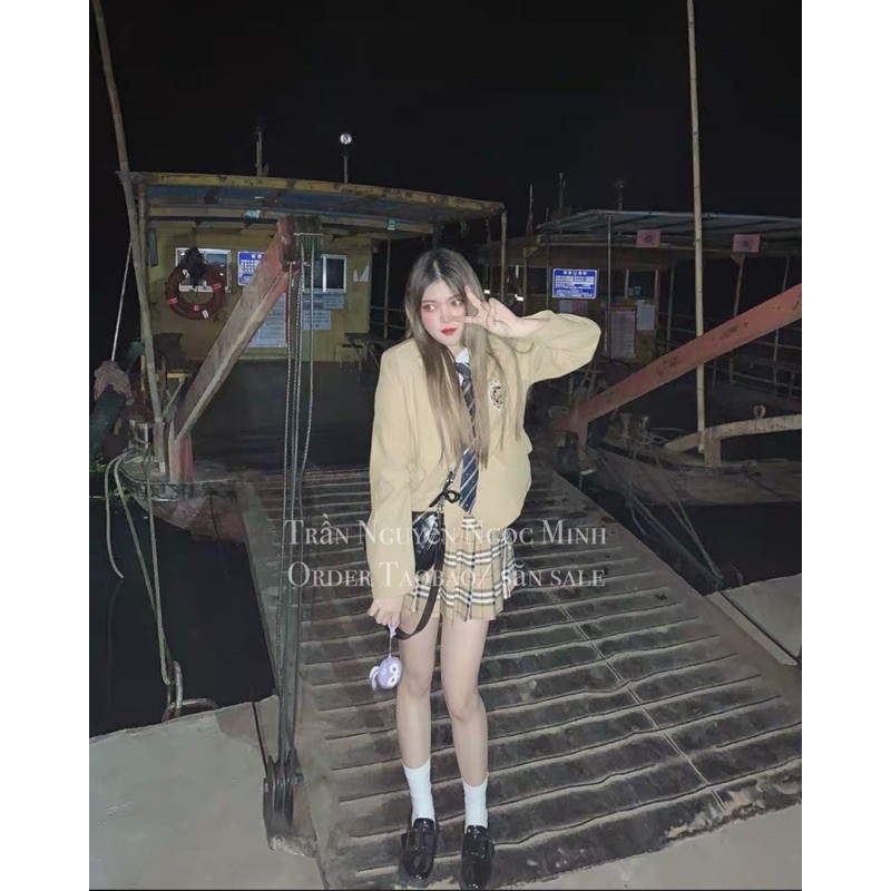 [OD] Chân váy kẻ BBR siêu hot sang chảnh dáng xoè kèm ảnh thật khách feedback | BigBuy360 - bigbuy360.vn