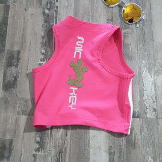 Áo ba lỗ croptop cho bé gái cực sành điệu 9-35Kg - 6 màu - Hàng VNXK