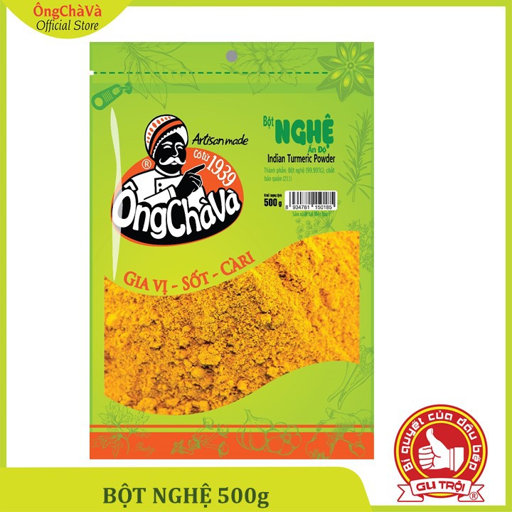 Combo 2 Túi Bột Nghệ Ông Chà Và 500g (Turmeric powder)