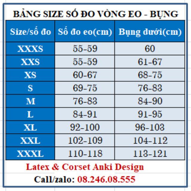 Đai nịt bụng Latex chuẩn Hy Lạp 25 xương gen nịt bụng chính hãng