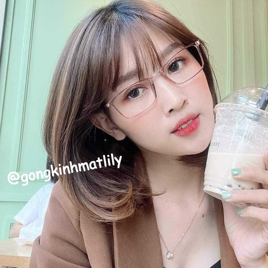 [Mã SKAMCLU7 giảm 10% cho đơn từ 0Đ] Gọng kính cận mắt vuông thời trang nam nữ Lilyeyewear 2167 | BigBuy360 - bigbuy360.vn