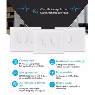 Công Tắc Cảm Ứng Thông Minh Broadlink TC2