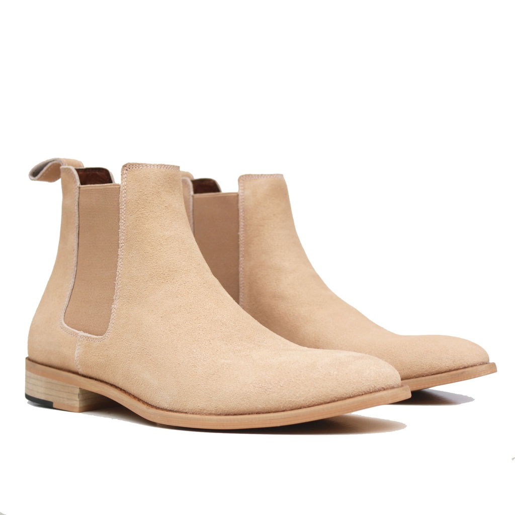 Chelsea boots in Tan August cao cấp