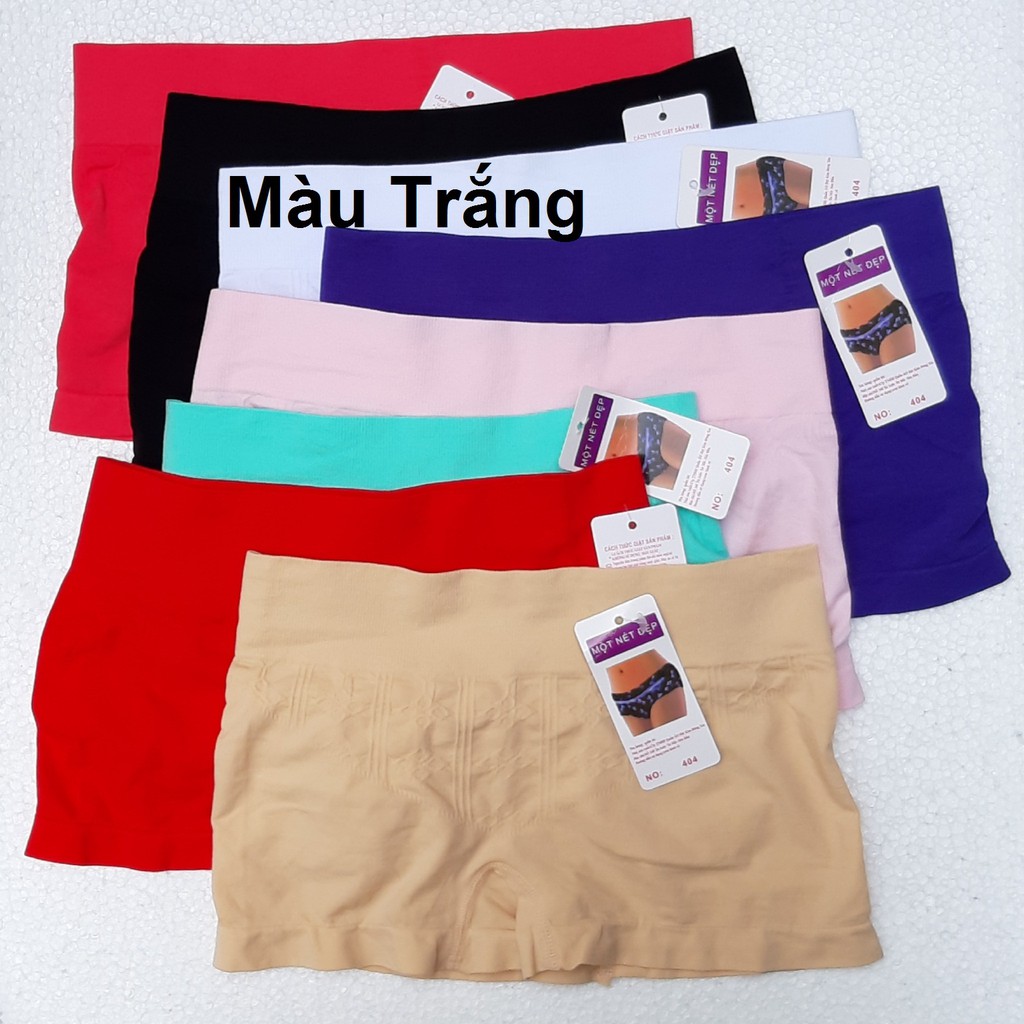Quần đùi short nữ Định Hình mặc trong váy Thun Lạnh 100% Poly Cotton thoáng mát ) Nhiều Màu 40kg - 70kg