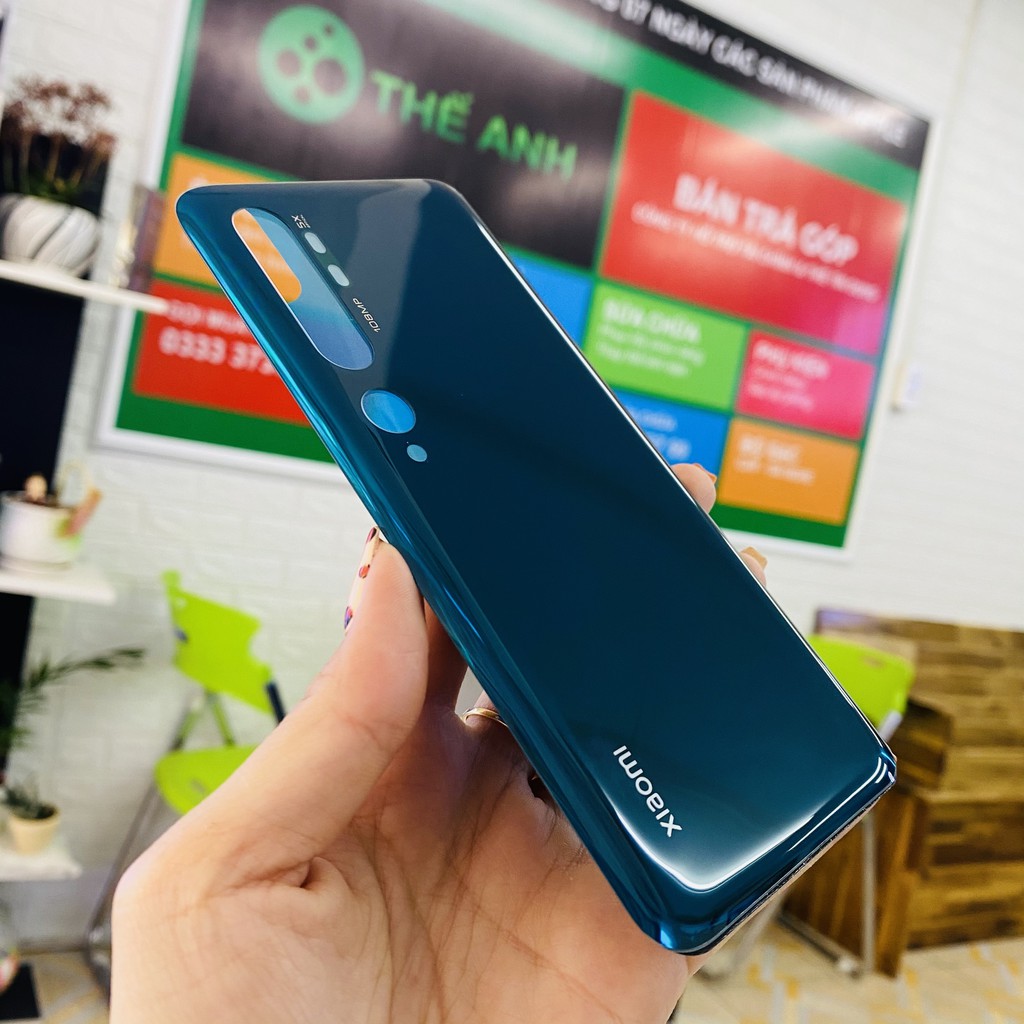 Nắp lưng Xiaomi Mi Note 10 / Note 10 Pro, mặt kính lưng dùng chung linh kiện đẹp 9/10 zin