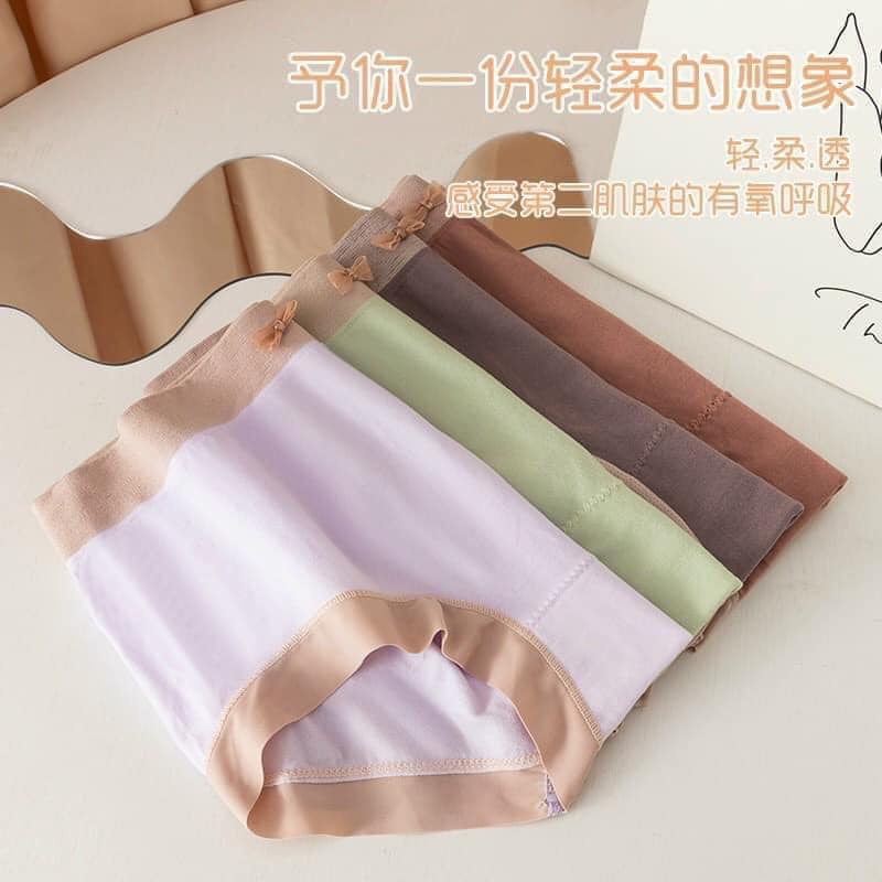 SET HỘP 8 -6 QUẦN LÓT XUẤT NNHẬT- hộp vàng