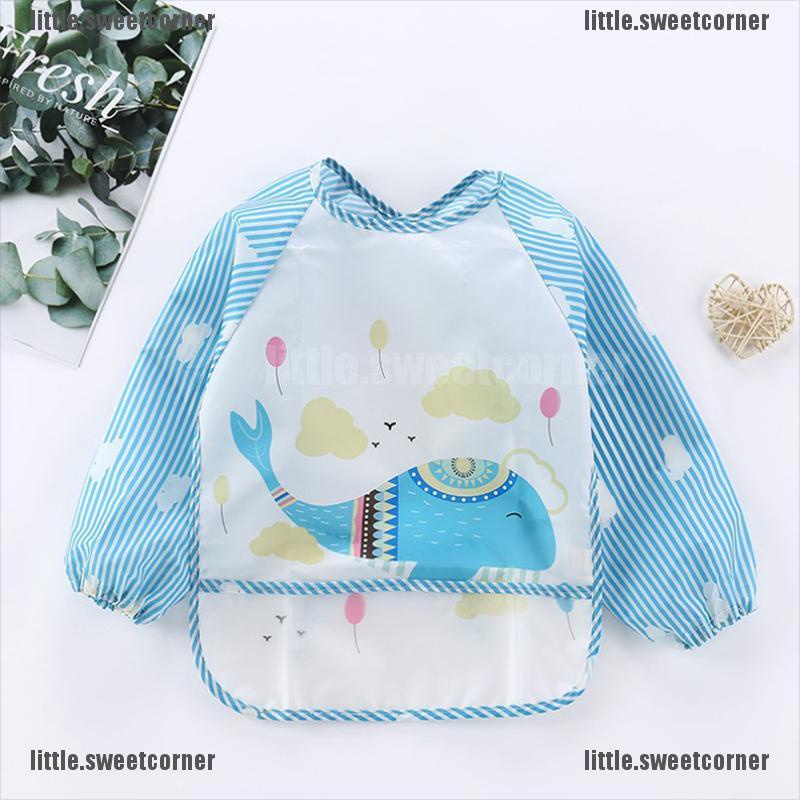 Áo Yếm Tay Dài Chống Thấm Nước Kèm Túi Tiện Dụng