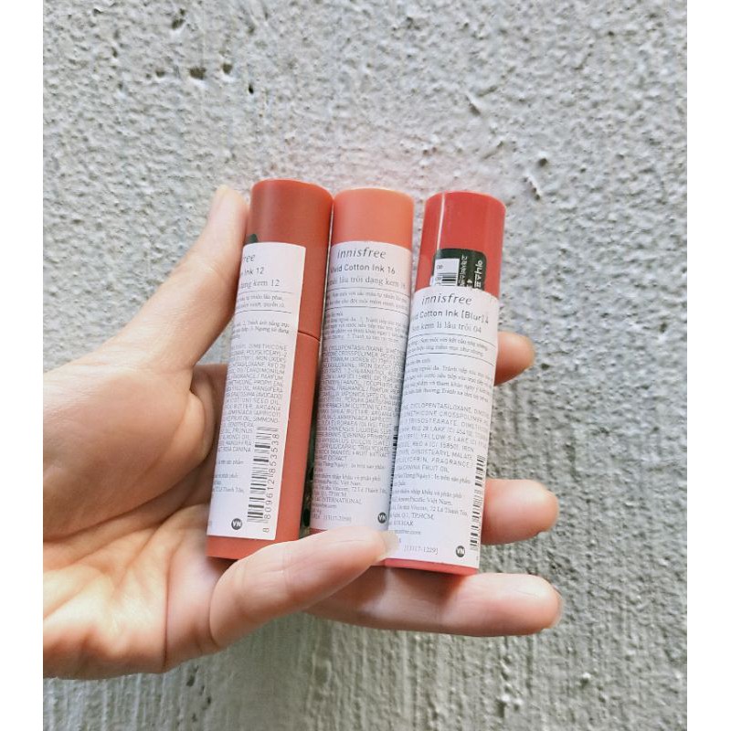 Son tint lì mềm mượt innisfree Vivid Cotton Ink 4g | BigBuy360 - bigbuy360.vn