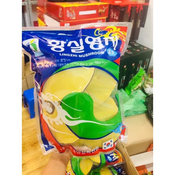 NẤM LINH CHI VÀNG CHANH HÀN QUỐC - TÚI 1KG