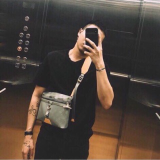 Túi Lv messenger pm for men màu xanh