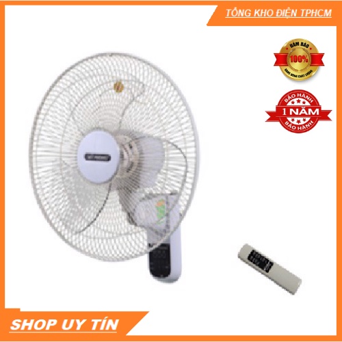 QUẠT TREO TƯỜNG ĐIỀU KHIỂN BẰNG REMOTE MỸ PHONG MP 16RMII- Bảo Hành 1 Năm