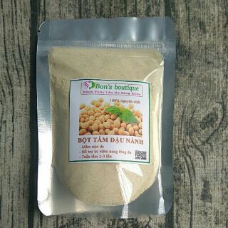 100g Bột đậu nành tắm hỗ trợ điều trị viêm nang lông da