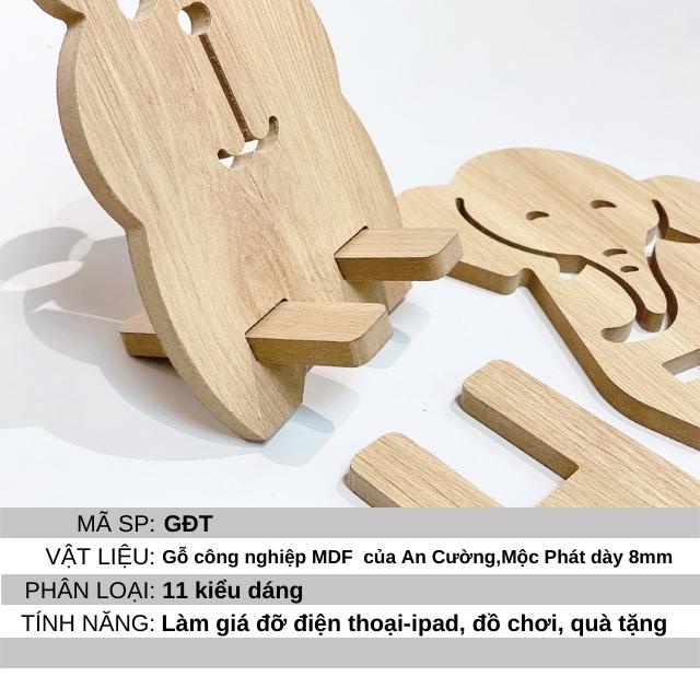 Giá Để Điện Thoại,Làm Đồ Chơi,Quà Tặng Gỗ MDF Chắc Chắn,Dễ Thương BENRI SHOP