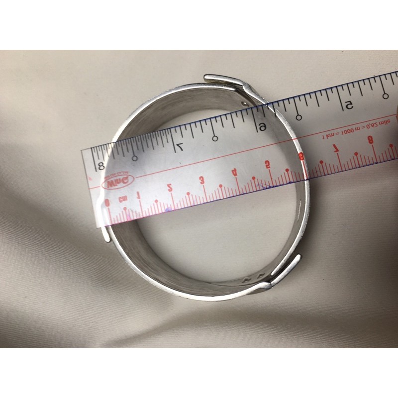 Vòng đeo bắp tay Vintage Monet màu bạc