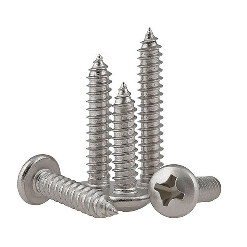 Ốc vít đầu tròn bằng thép không gỉ A2 M1.2 M1.4 M1.7 M2 M2.2 M2.6 M3 cao cấp