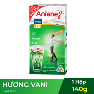 Sữa bột Anlene Gold Movepro Hộp 140g (trên 40 tuổi) (35g x 4 gói))