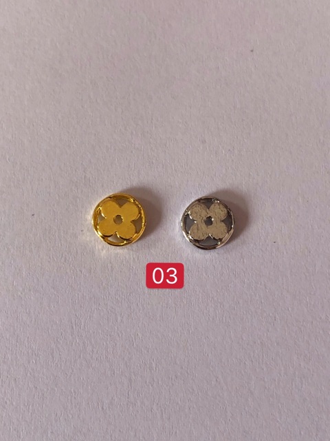 Phụ kiện charm hình thương hiệu trang trí móng 10k/10 viên