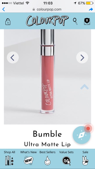 Có sẵn colourpop Bumble và Mama