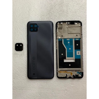 Vỏ bộ realme c20 đen zin new