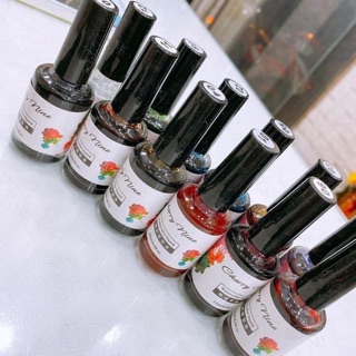 Cồn loang cherry vẽ vân đá tạo loang nail