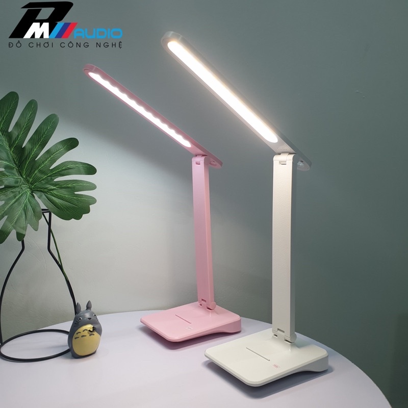 Đèn bàn Tích Điện 3 màu ánh sáng - Đọc sách, đèn học, làm việc Bảo hành 6 tháng-BMVAUDIO