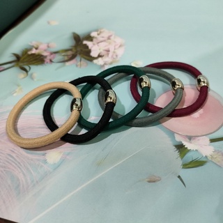 Set 5 dây cột tóc, chun/thun cột tóc đơn giản dành cho nữ