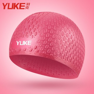 Mũ bơi nữ silicone Yuke